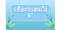 在职场中可以越级汇报吗？